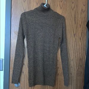 ASOS Muscle Fit Ribbed Roll Neck Sweater